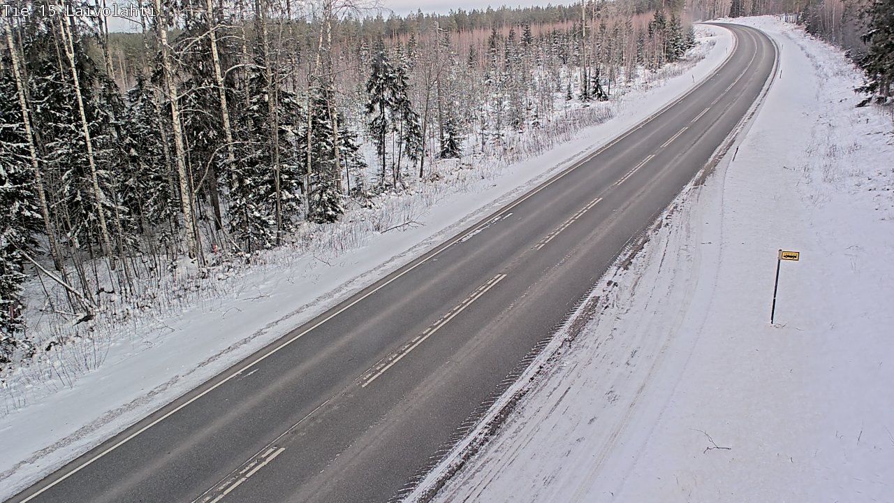 Kelikamerat Kuva Tie 15 Laivolahti, Mäntyharju, Etelä-Savo