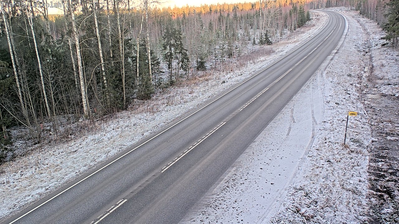 Kelikamerat Kuva Tie 15 Laivolahti, Mäntyharju, Etelä-Savo