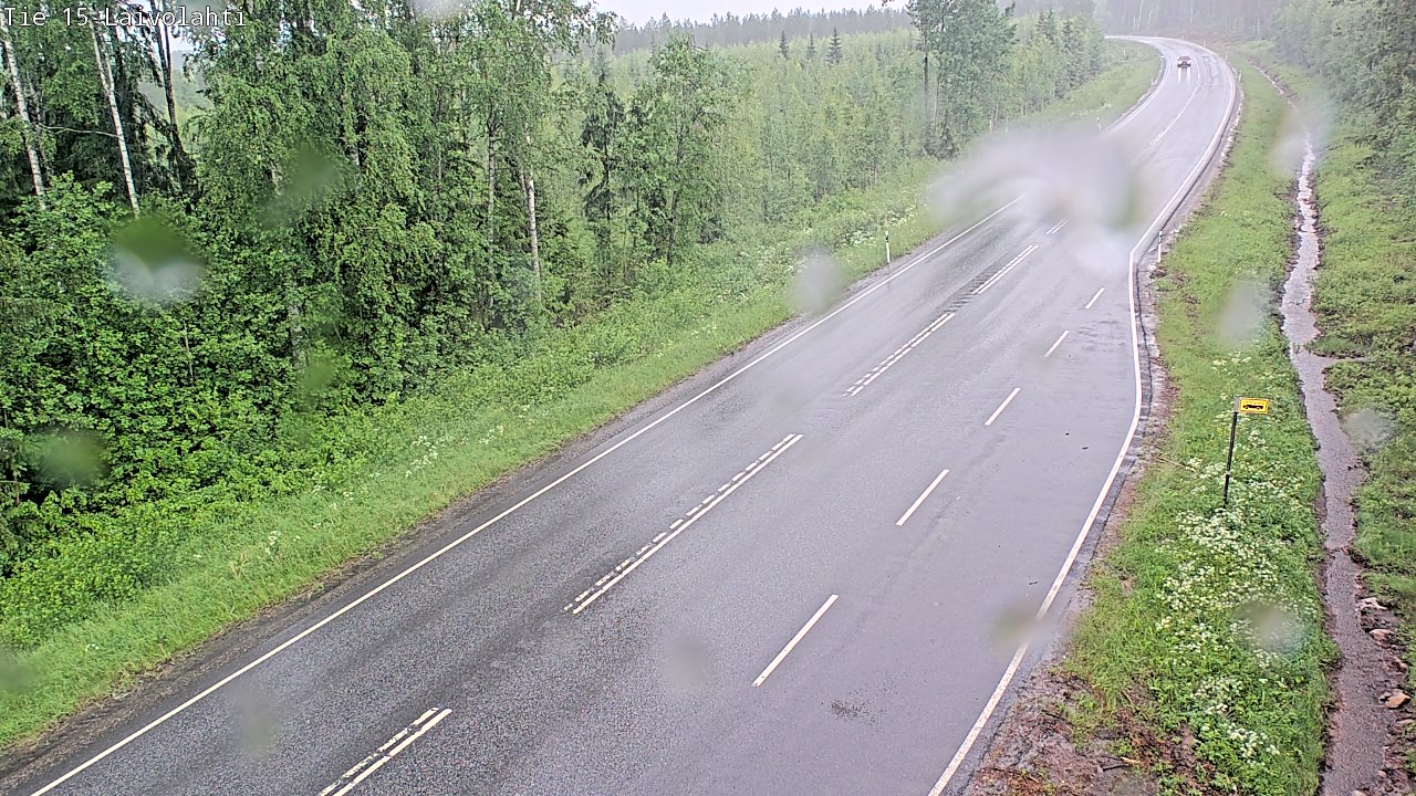 Kelikamerat Kuva Tie 15 Laivolahti, Mäntyharju, Etelä-Savo