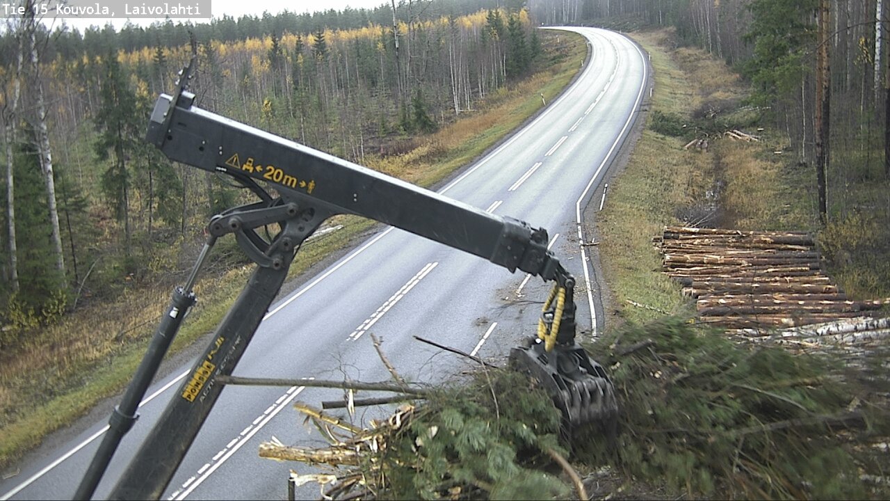 Kelikamerat Kuva Tie 15 Laivolahti, Mäntyharju, Etelä-Savo