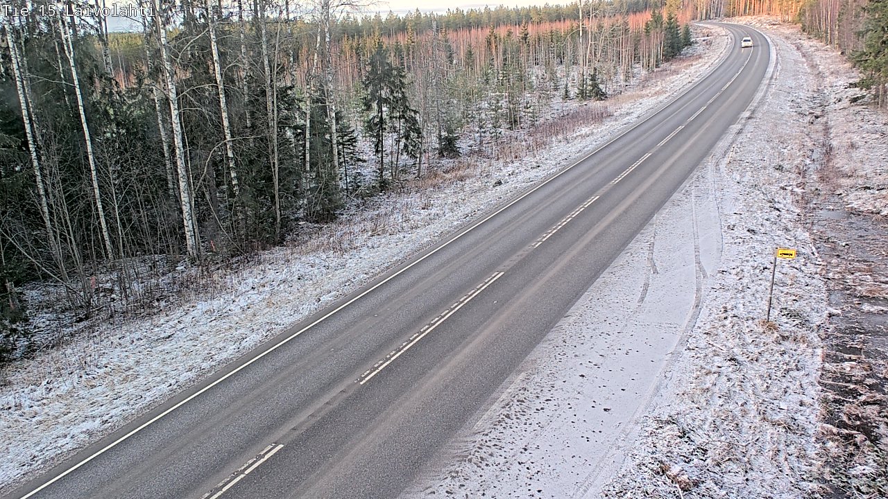 Kelikamerat Kuva Tie 15 Laivolahti, Mäntyharju, Etelä-Savo