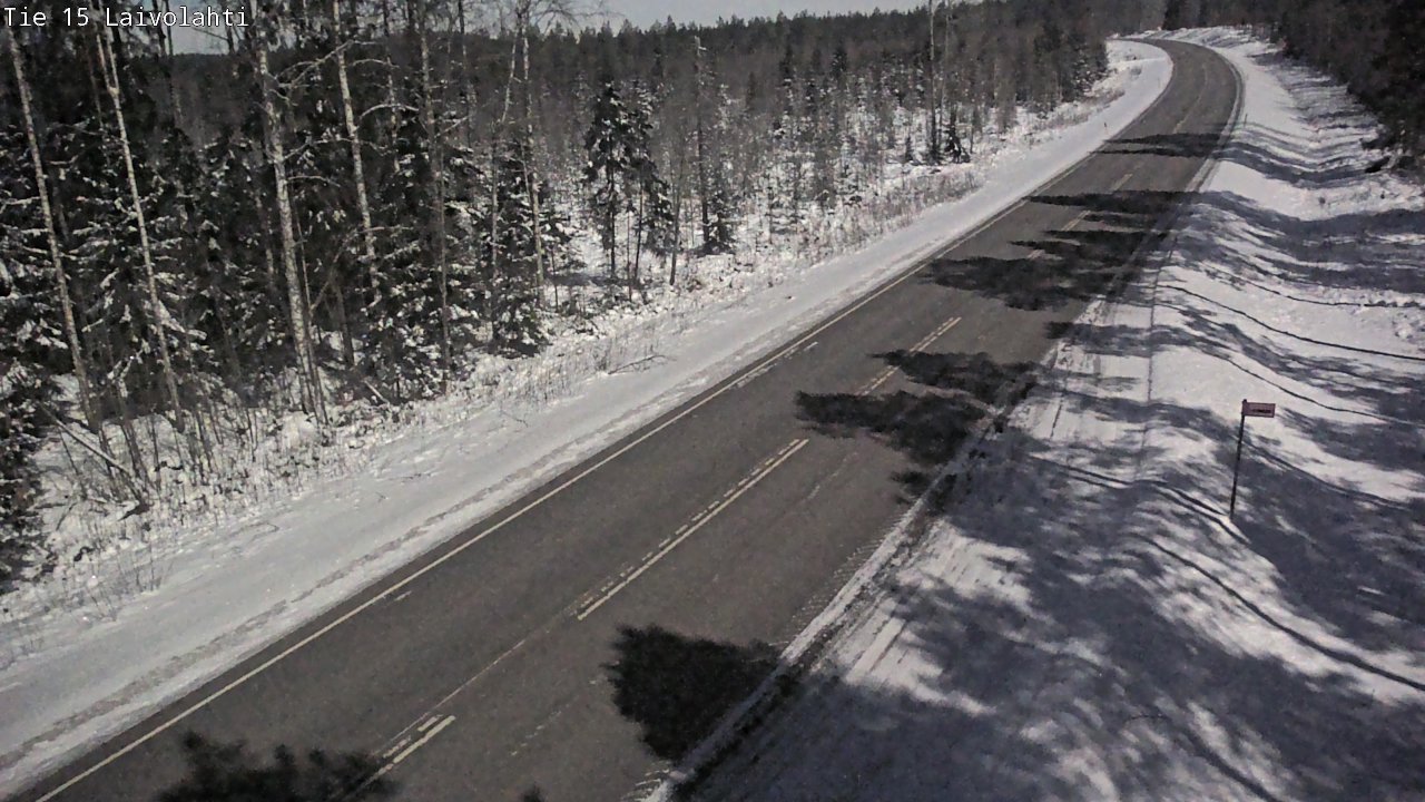 Kelikamerat Kuva Tie 15 Laivolahti, Mäntyharju, Etelä-Savo