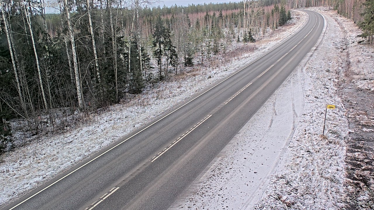 Kelikamerat Kuva Tie 15 Laivolahti, Mäntyharju, Etelä-Savo