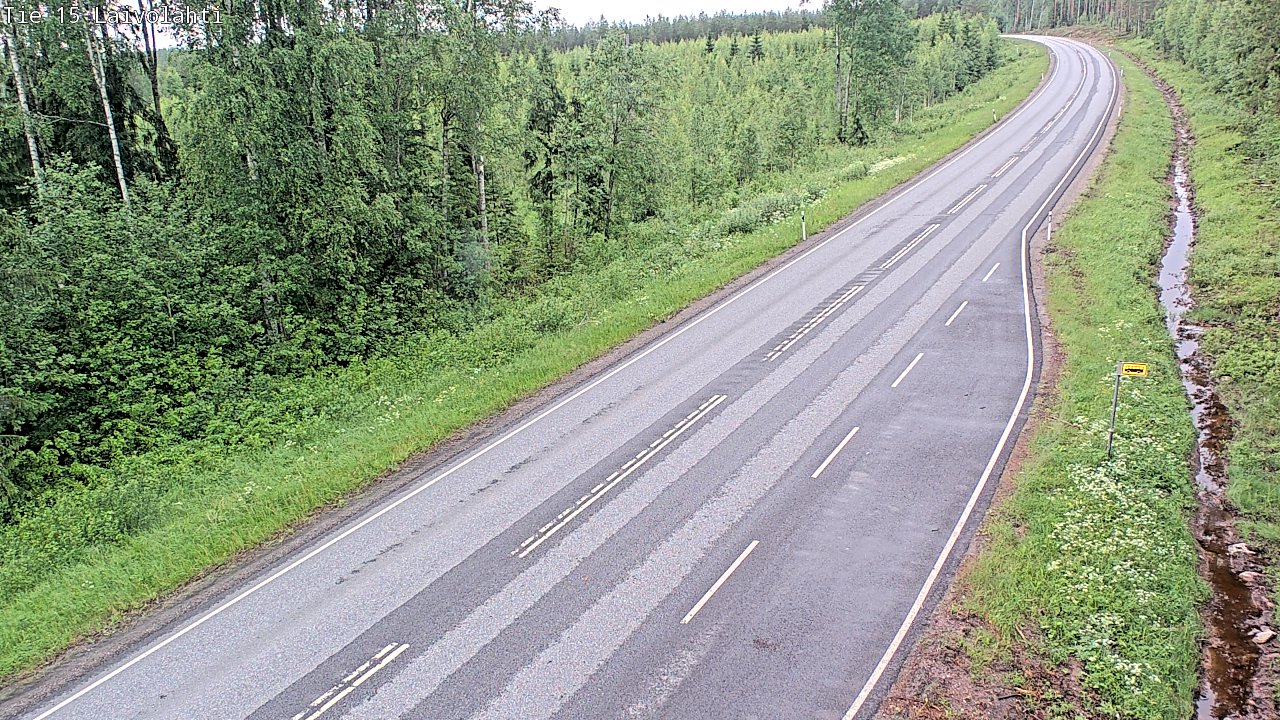 Kelikamerat Kuva Tie 15 Laivolahti, Mäntyharju, Etelä-Savo