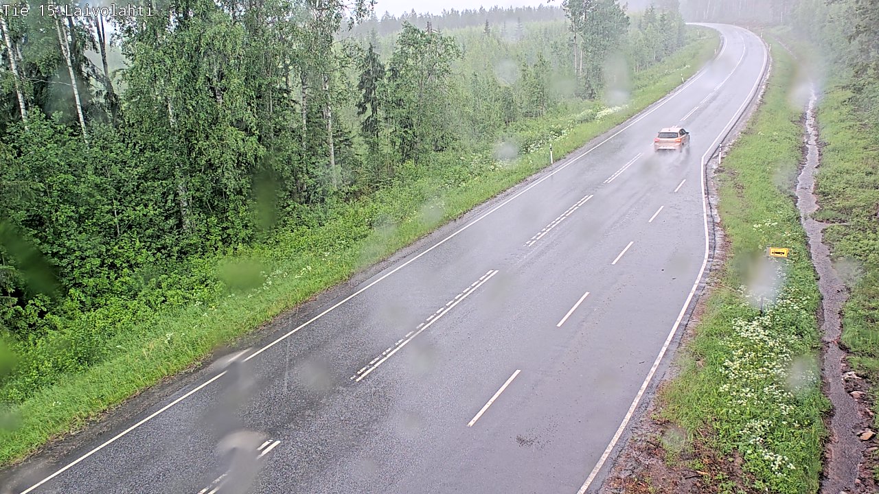 Kelikamerat Kuva Tie 15 Laivolahti, Mäntyharju, Etelä-Savo