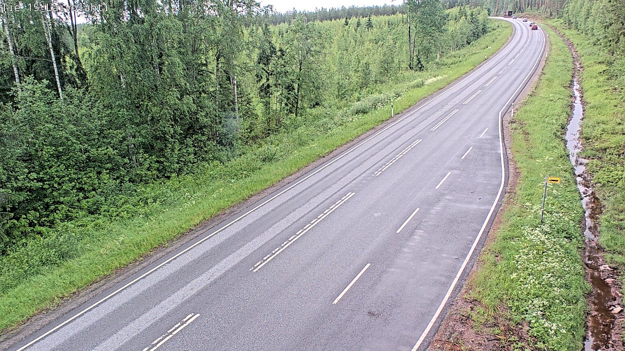 Kelikamerat Kuva Tie 15 Laivolahti, Mäntyharju, Etelä-Savo