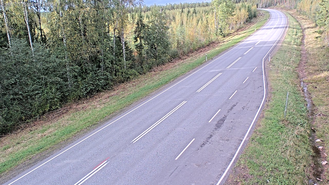 Kelikamerat Kuva Tie 15 Laivolahti, Mäntyharju, Etelä-Savo
