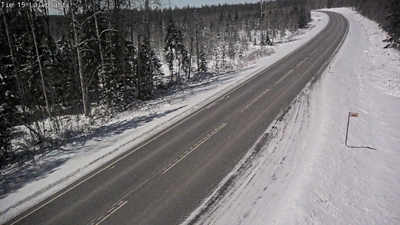 Kelikamerat Kuva Tie 15 Laivolahti, Mäntyharju, Etelä-Savo