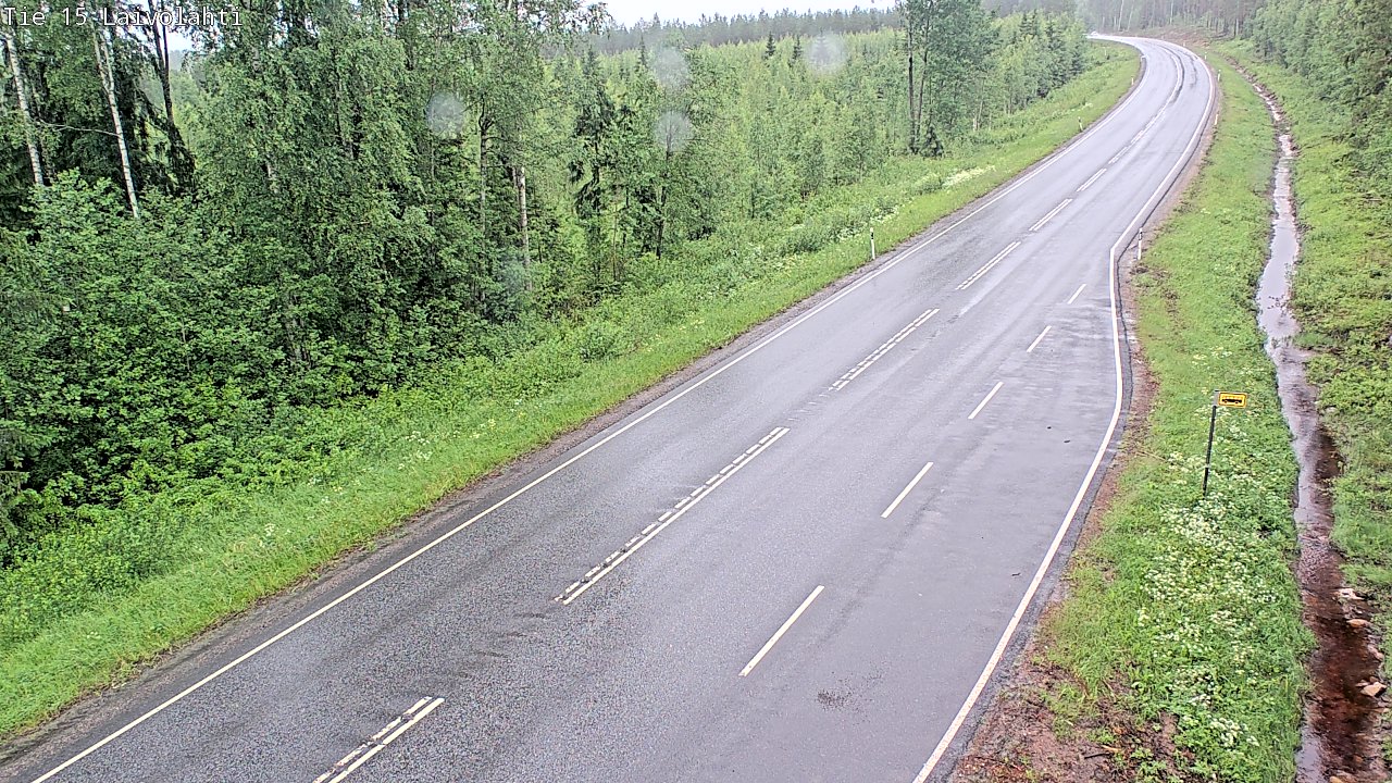 Weather Camera Image Road 15 Laivolahti, Mäntyharju, Etelä-Savo