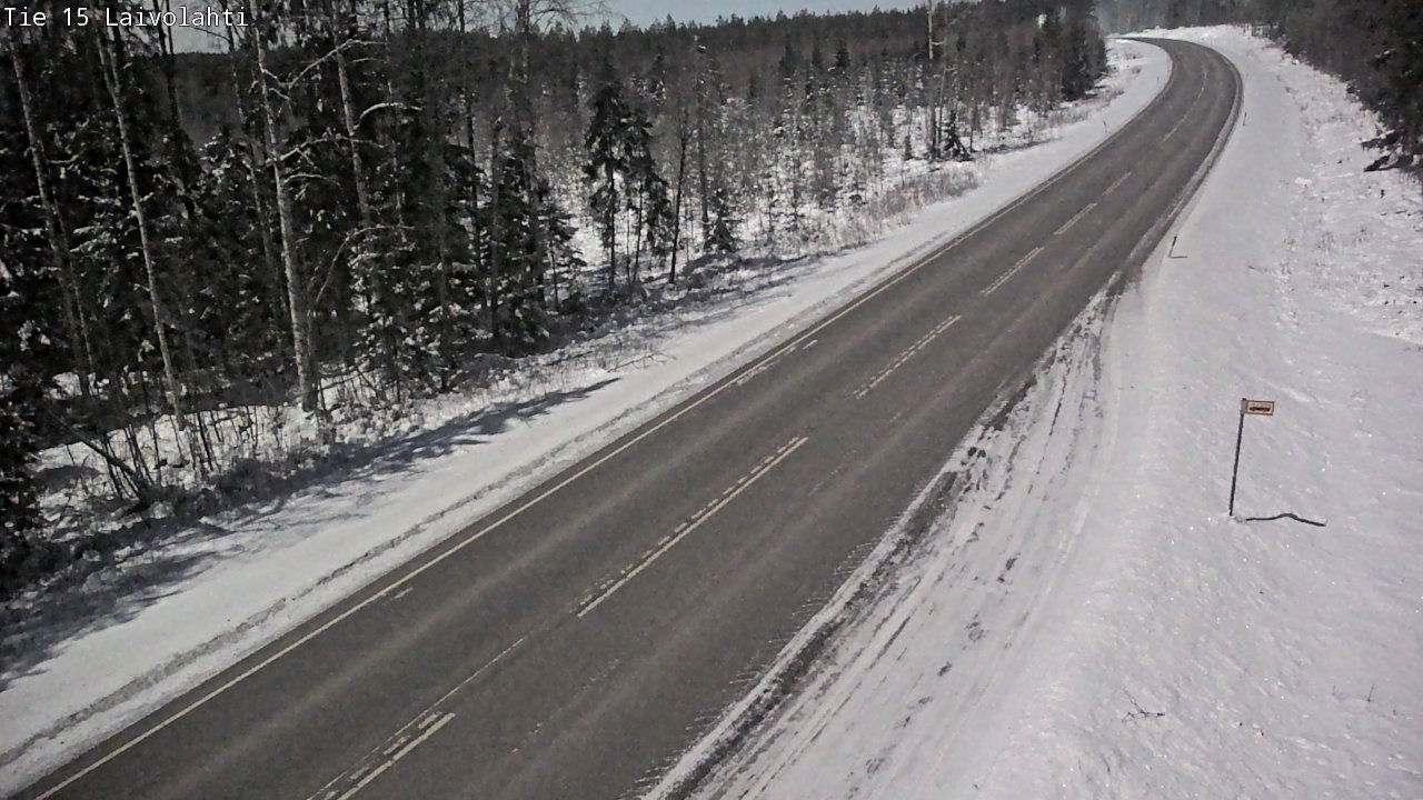 Kelikamerat Kuva Tie 15 Laivolahti, Mäntyharju, Etelä-Savo