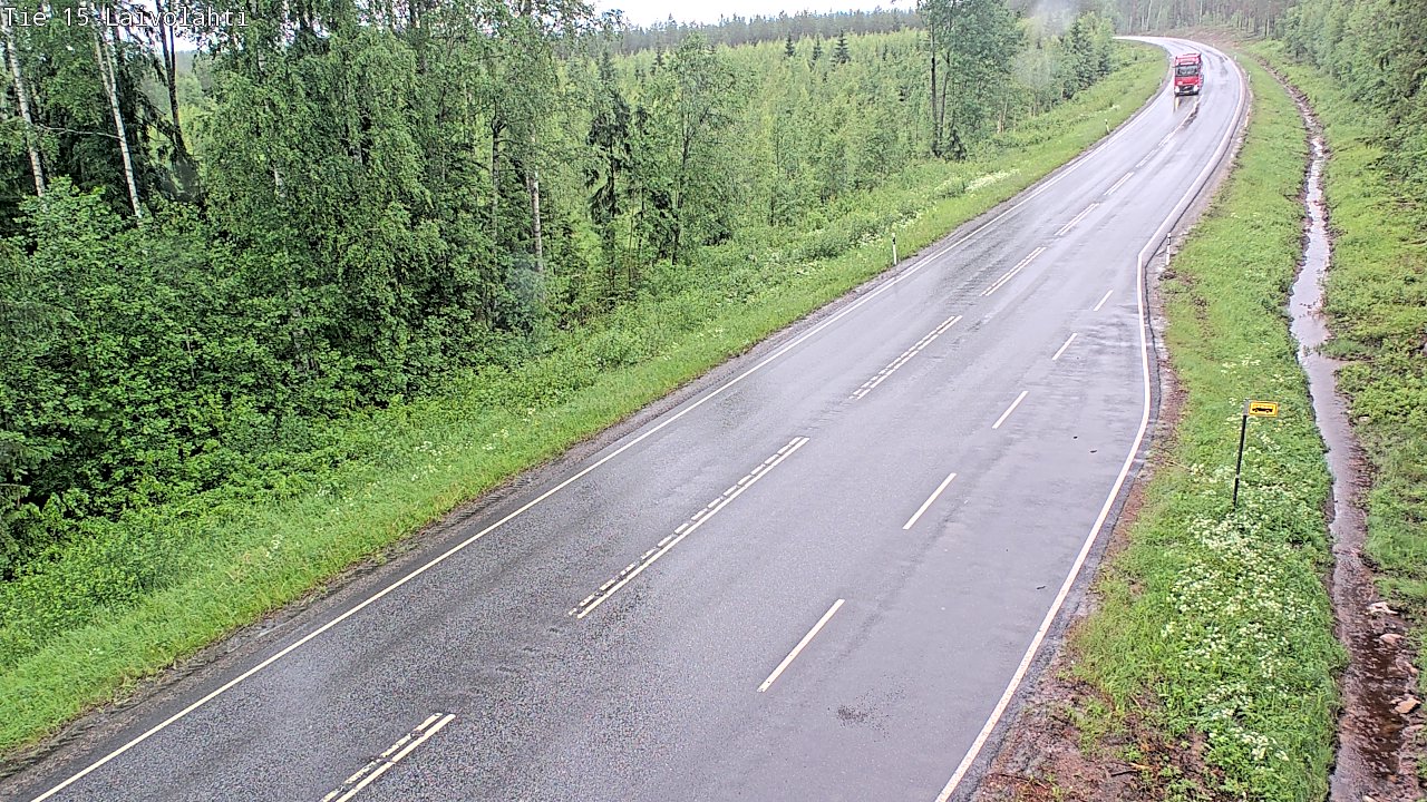 Kelikamerat Kuva Tie 15 Laivolahti, Mäntyharju, Etelä-Savo