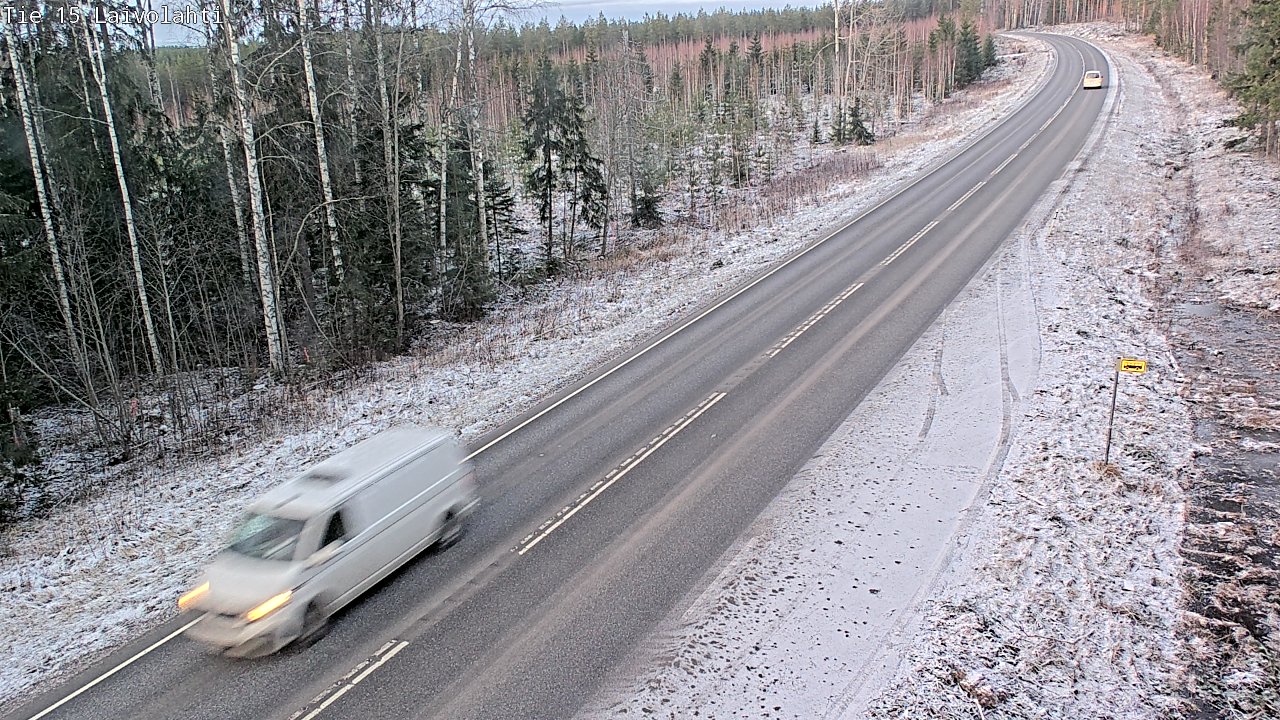 Kelikamerat Kuva Tie 15 Laivolahti, Mäntyharju, Etelä-Savo