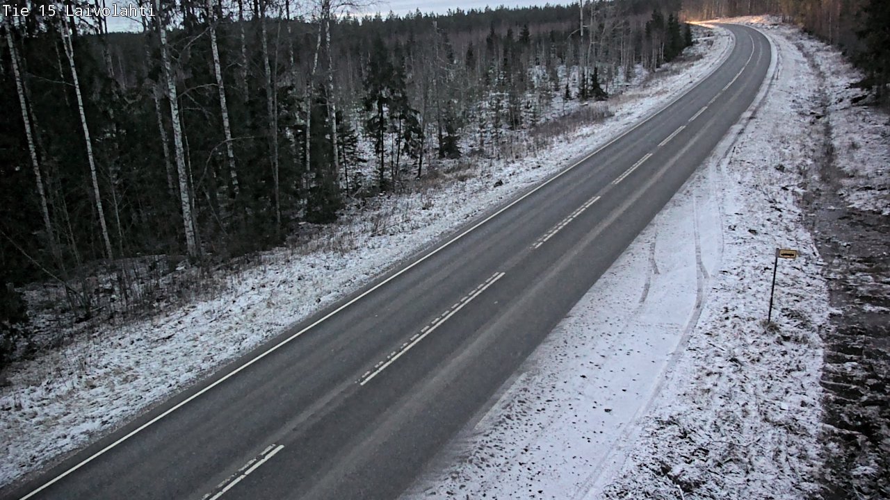 Kelikamerat Kuva Tie 15 Laivolahti, Mäntyharju, Etelä-Savo