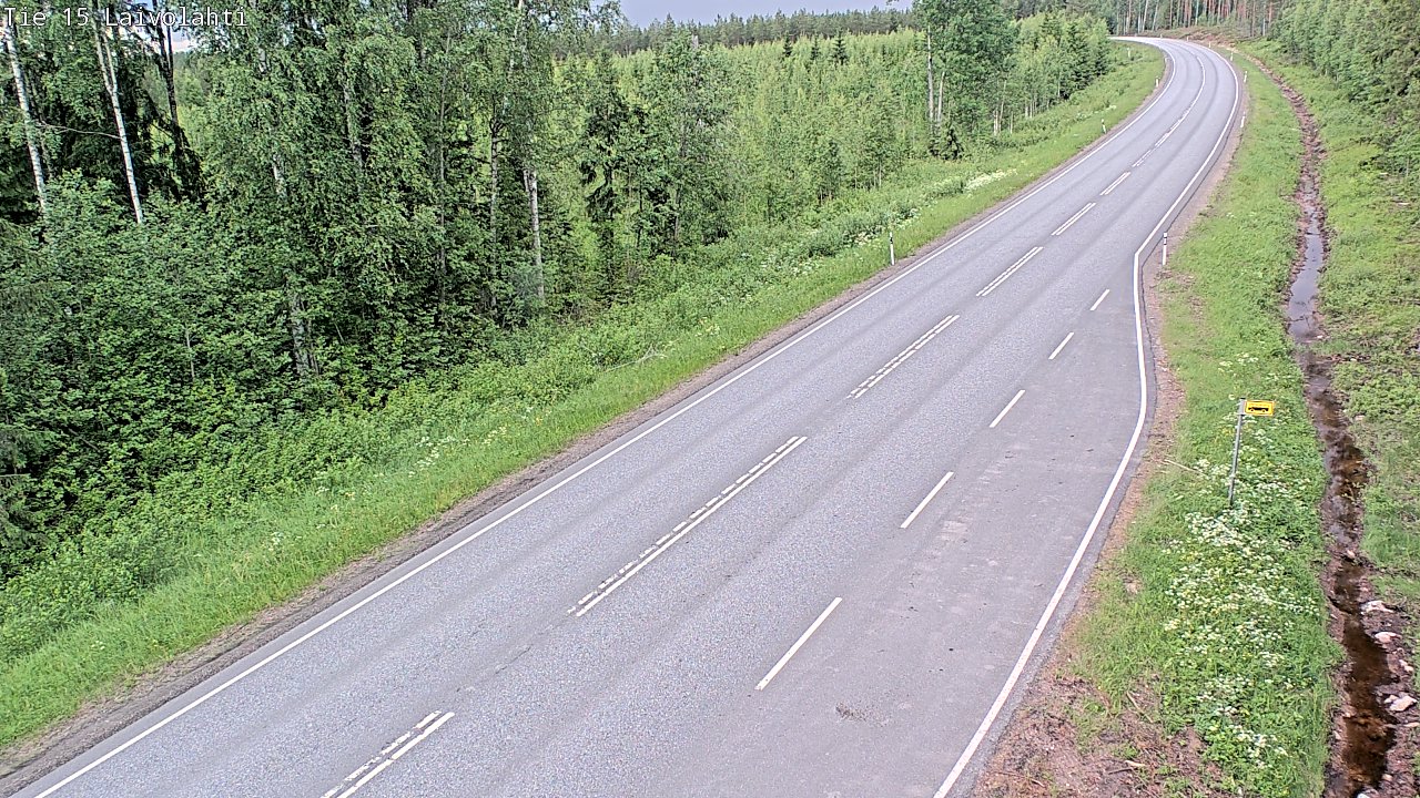 Kelikamerat Kuva Tie 15 Laivolahti, Mäntyharju, Etelä-Savo