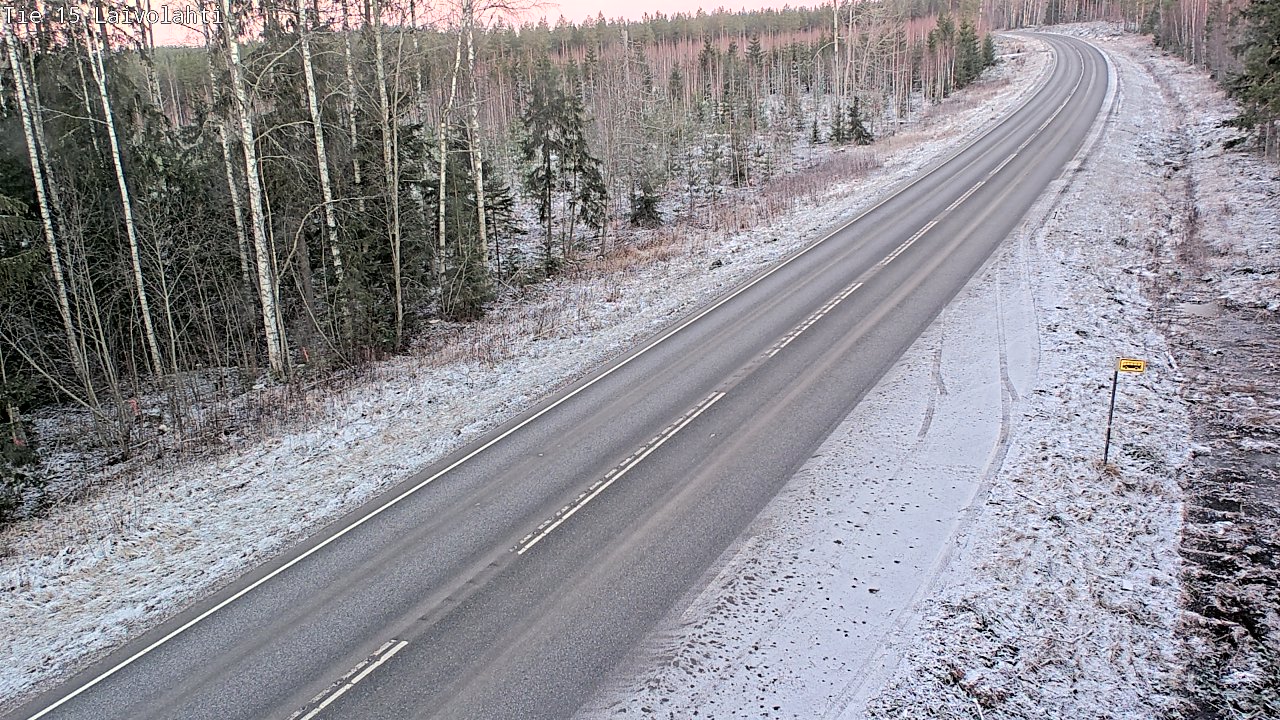 Kelikamerat Kuva Tie 15 Laivolahti, Mäntyharju, Etelä-Savo