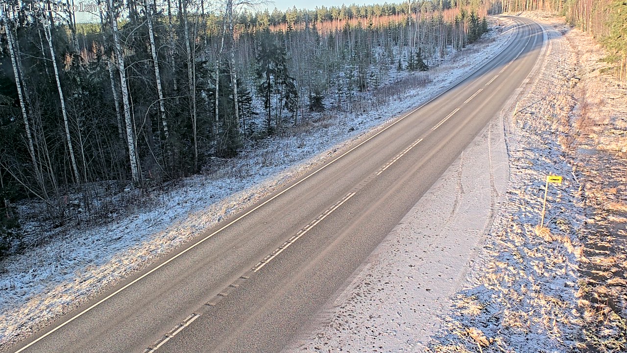 Kelikamerat Kuva Tie 15 Laivolahti, Mäntyharju, Etelä-Savo