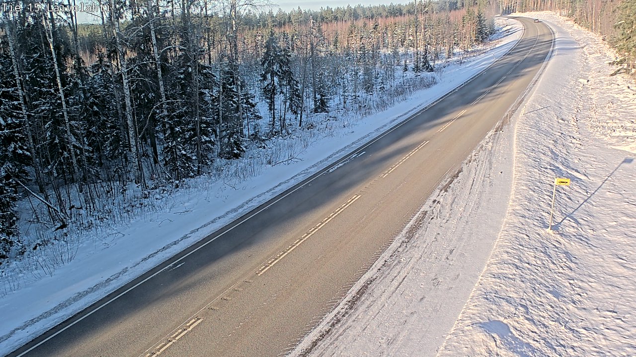 Kelikamerat Kuva Tie 15 Laivolahti, Mäntyharju, Etelä-Savo