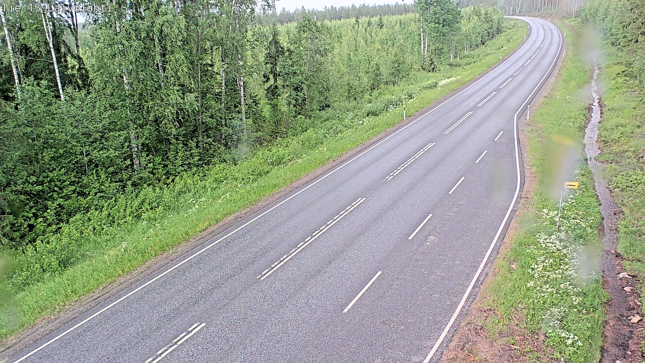 Kelikamerat Kuva Tie 15 Laivolahti, Mäntyharju, Etelä-Savo