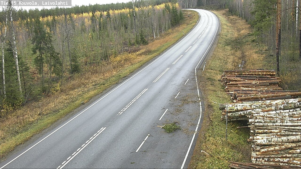 Kelikamerat Kuva Tie 15 Laivolahti, Mäntyharju, Etelä-Savo