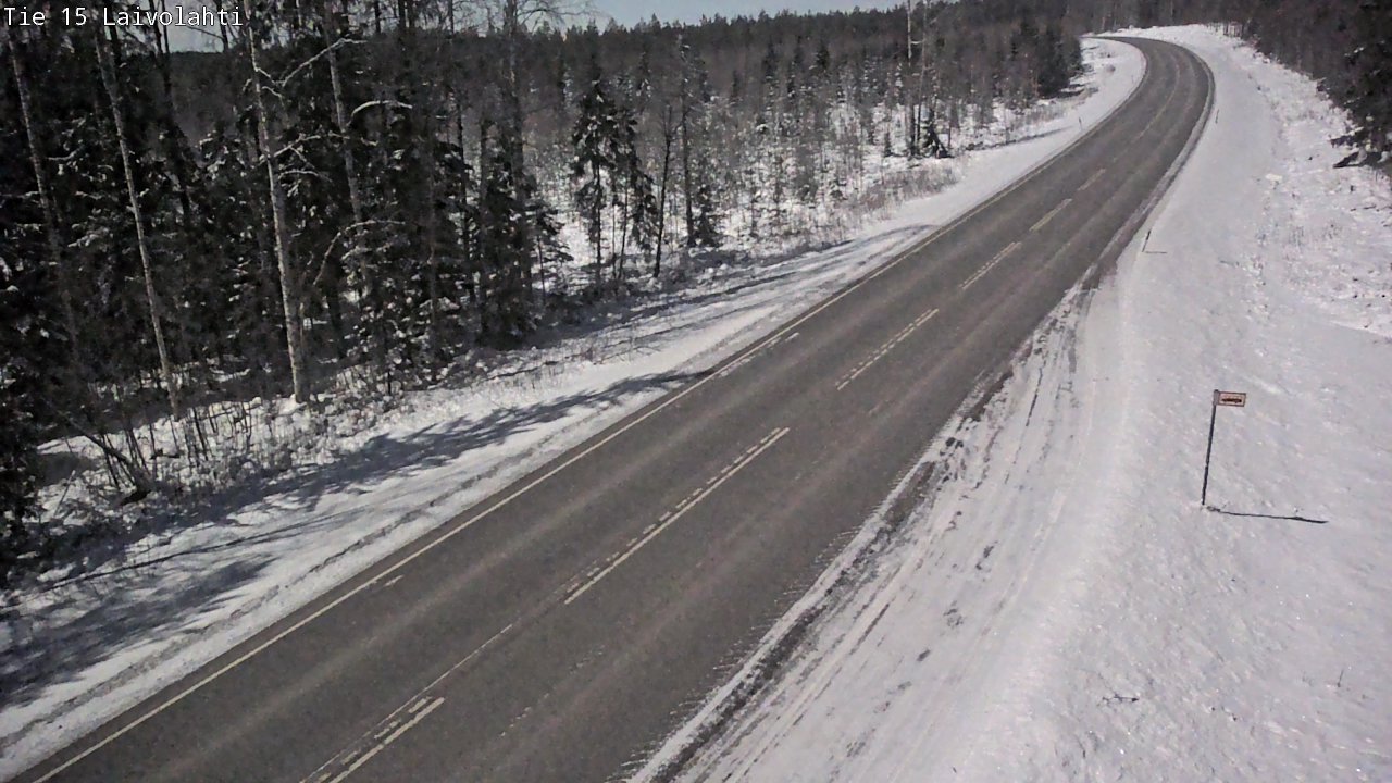 Kelikamerat Kuva Tie 15 Laivolahti, Mäntyharju, Etelä-Savo