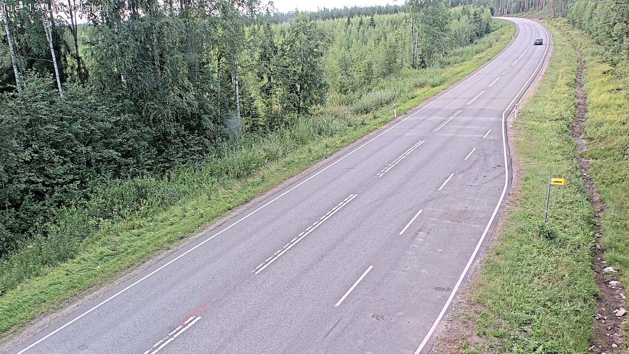 Kelikamerat Kuva Tie 15 Laivolahti, Mäntyharju, Etelä-Savo