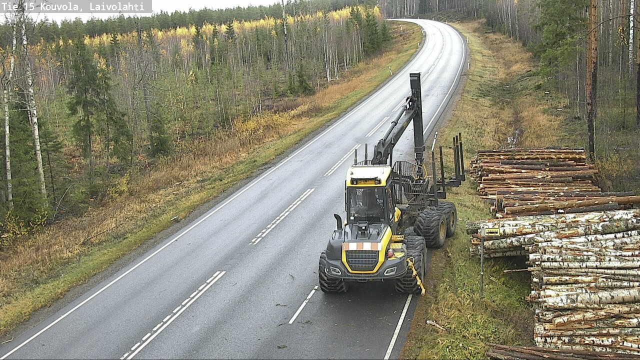 Kelikamerat Kuva Tie 15 Laivolahti, Mäntyharju, Etelä-Savo