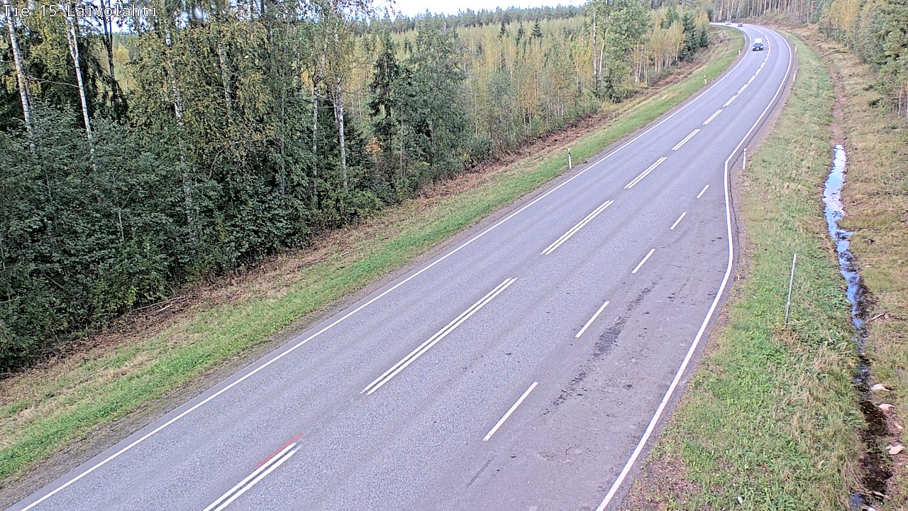 Weather Camera Image Road 15 Laivolahti, Mäntyharju, Etelä-Savo