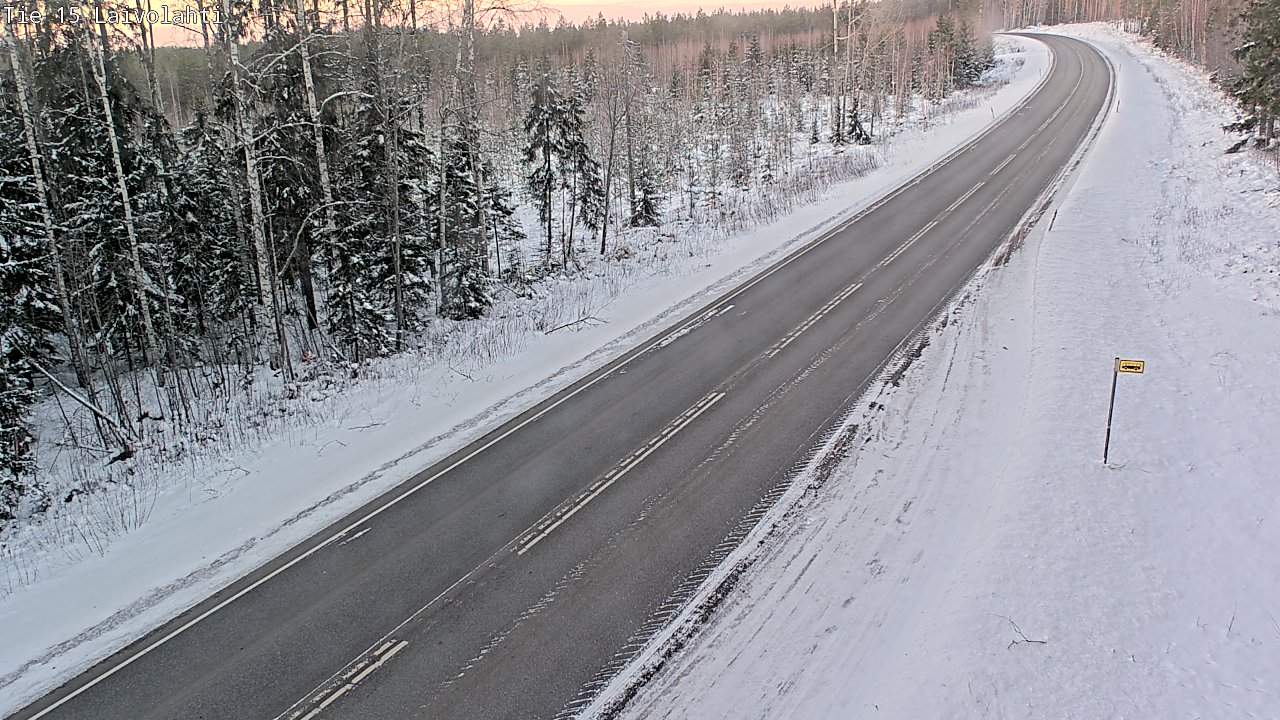 Kelikamerat Kuva Tie 15 Laivolahti, Mäntyharju, Etelä-Savo