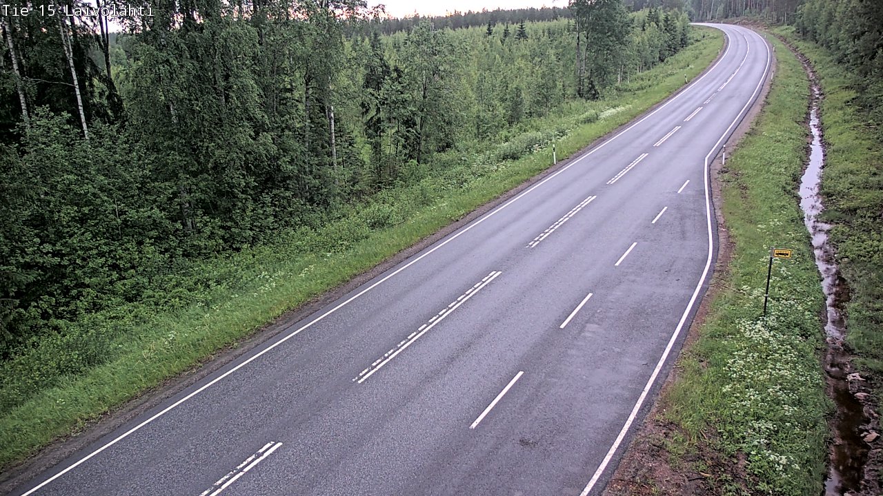 Kelikamerat Kuva Tie 15 Laivolahti, Mäntyharju, Etelä-Savo