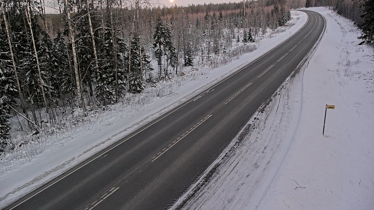 Kelikamerat Kuva Tie 15 Laivolahti, Mäntyharju, Etelä-Savo