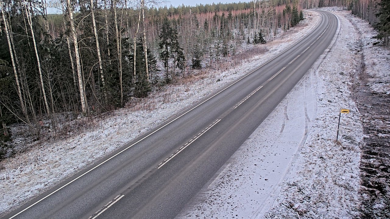 Kelikamerat Kuva Tie 15 Laivolahti, Mäntyharju, Etelä-Savo