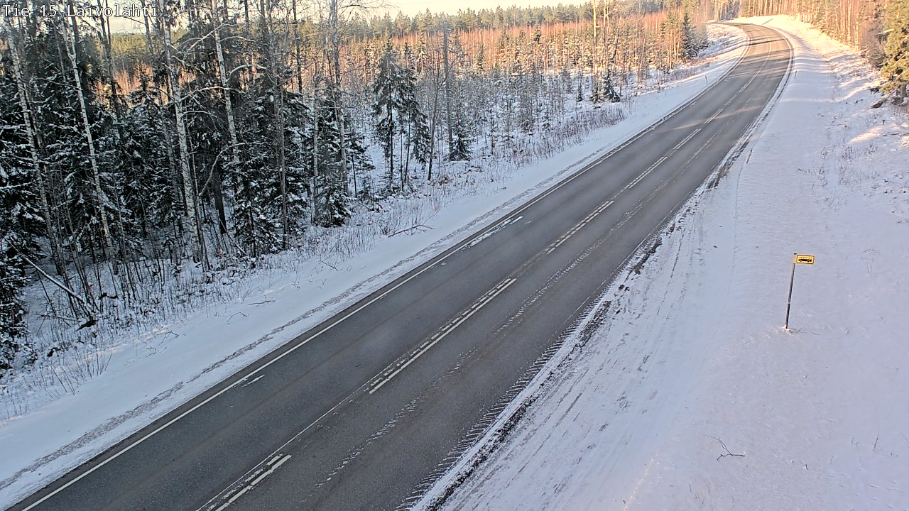 Kelikamerat Kuva Tie 15 Laivolahti, Mäntyharju, Etelä-Savo