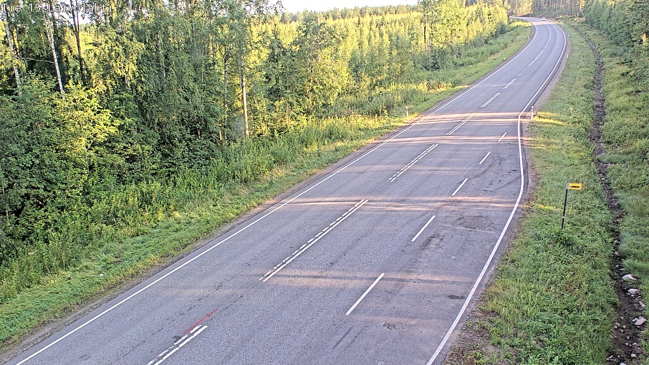 Kelikamerat Kuva Tie 15 Laivolahti, Mäntyharju, Etelä-Savo