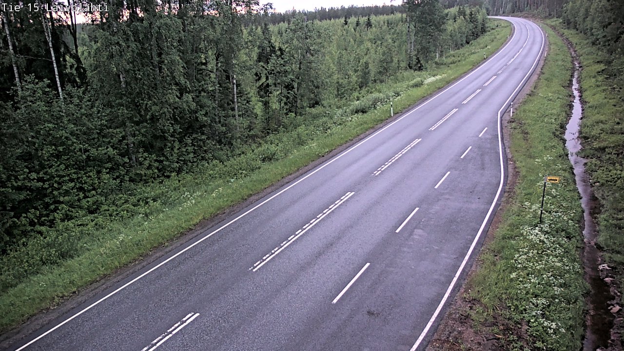 Kelikamerat Kuva Tie 15 Laivolahti, Mäntyharju, Etelä-Savo