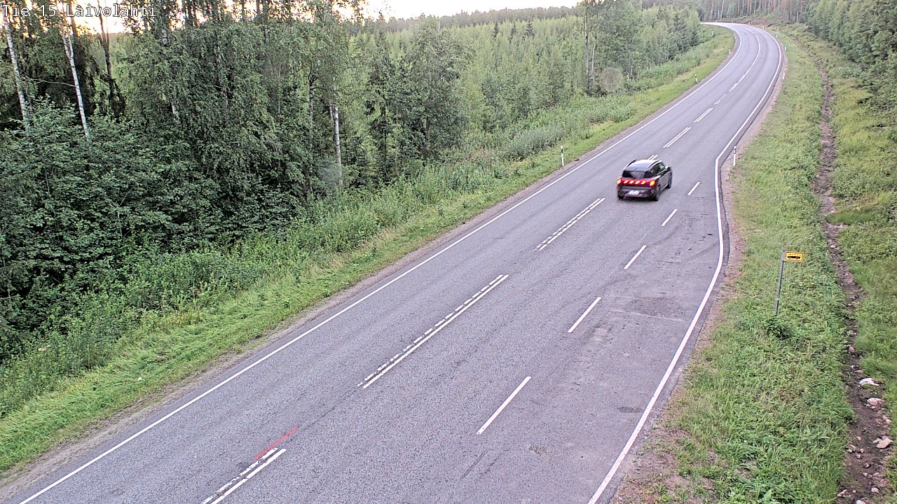 Kelikamerat Kuva Tie 15 Laivolahti, Mäntyharju, Etelä-Savo