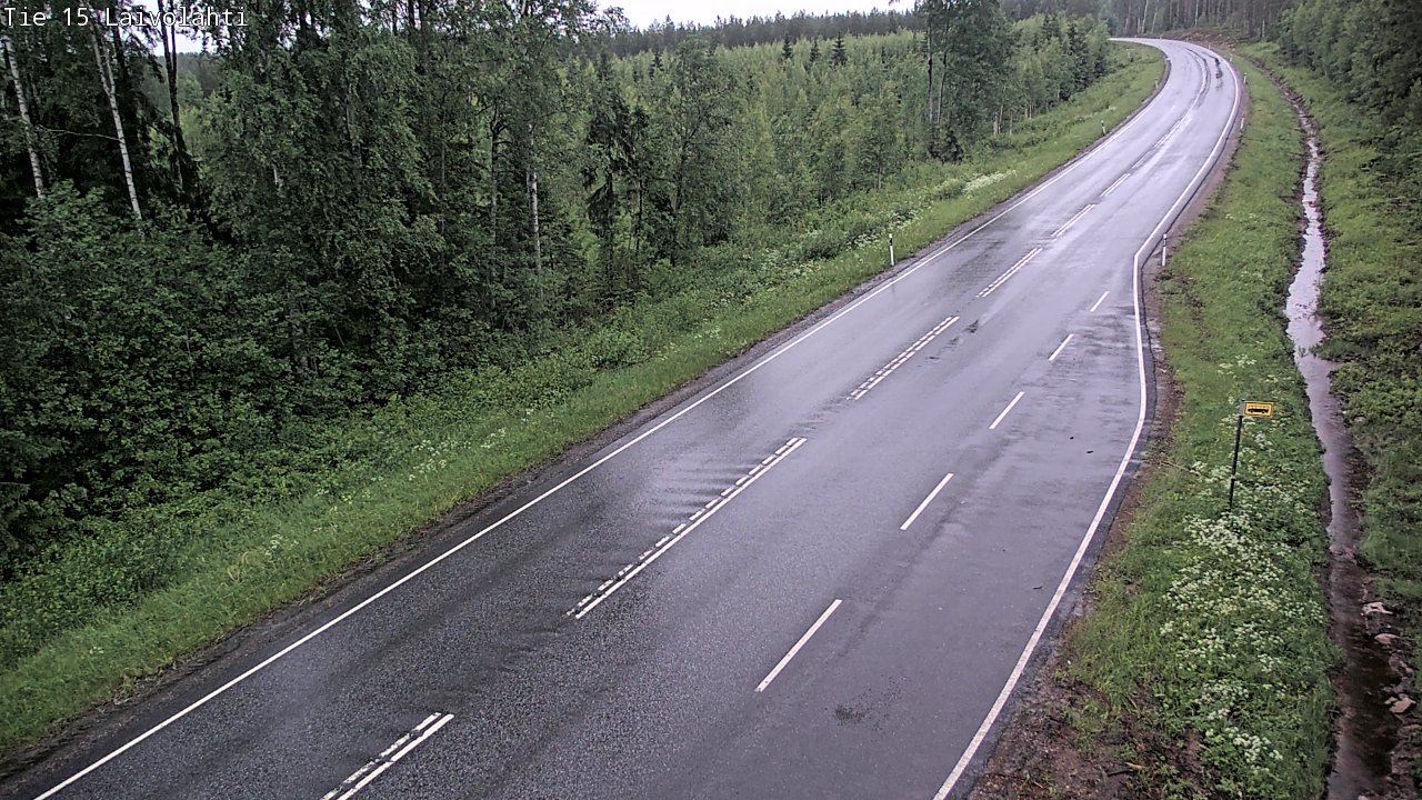 Kelikamerat Kuva Tie 15 Laivolahti, Mäntyharju, Etelä-Savo