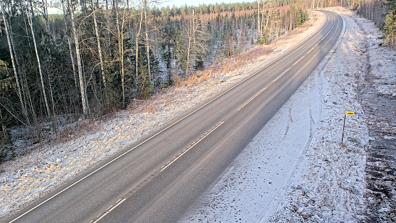 Kelikamerat Kuva Tie 15 Laivolahti, Mäntyharju, Etelä-Savo