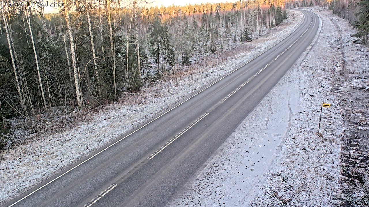 Kelikamerat Kuva Tie 15 Laivolahti, Mäntyharju, Etelä-Savo