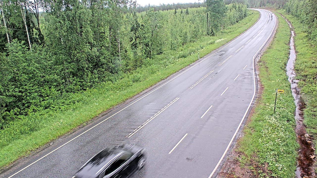 Weather Camera Image Road 15 Laivolahti, Mäntyharju, Etelä-Savo
