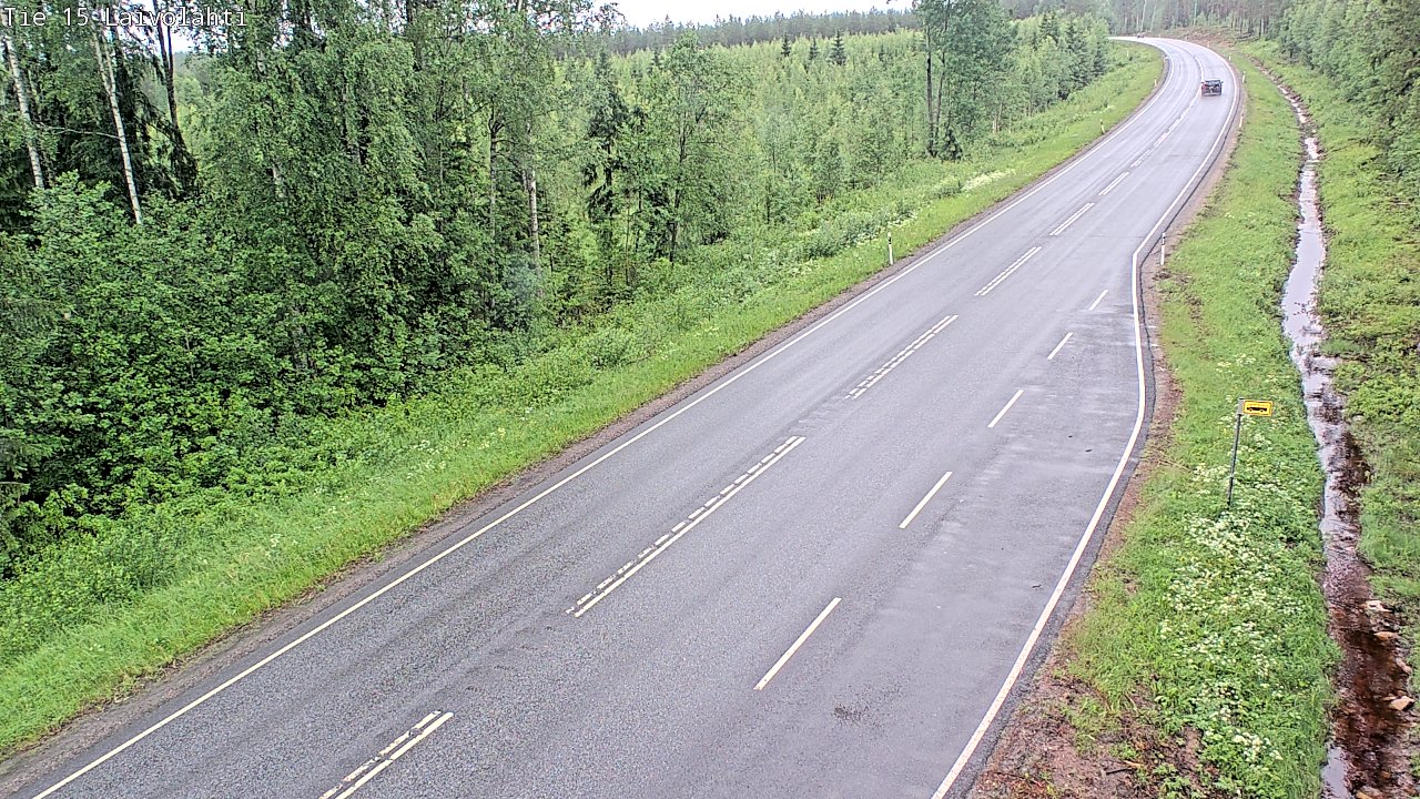 Weather Camera Image Road 15 Laivolahti, Mäntyharju, Etelä-Savo