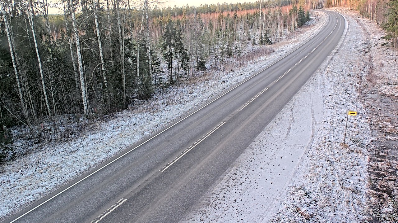Kelikamerat Kuva Tie 15 Laivolahti, Mäntyharju, Etelä-Savo