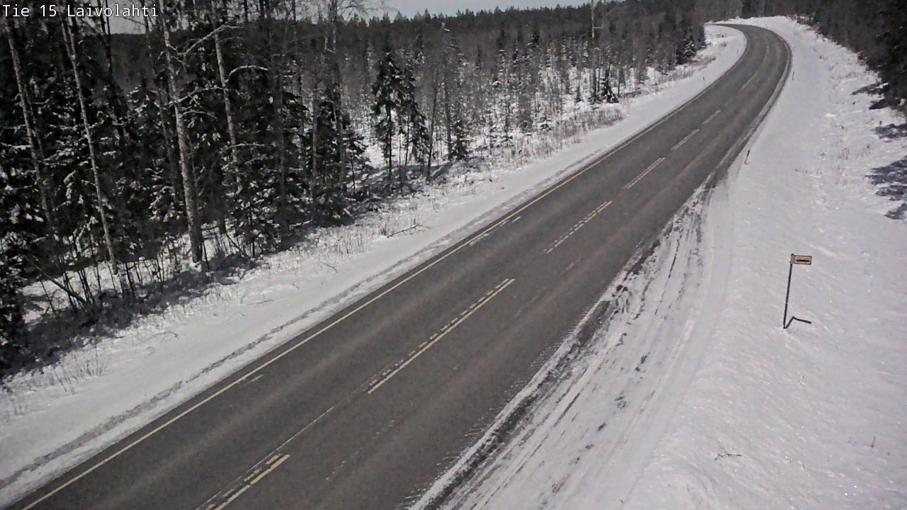 Kelikamerat Kuva Tie 15 Laivolahti, Mäntyharju, Etelä-Savo