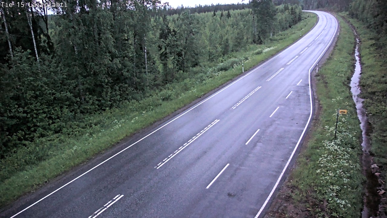 Kelikamerat Kuva Tie 15 Laivolahti, Mäntyharju, Etelä-Savo