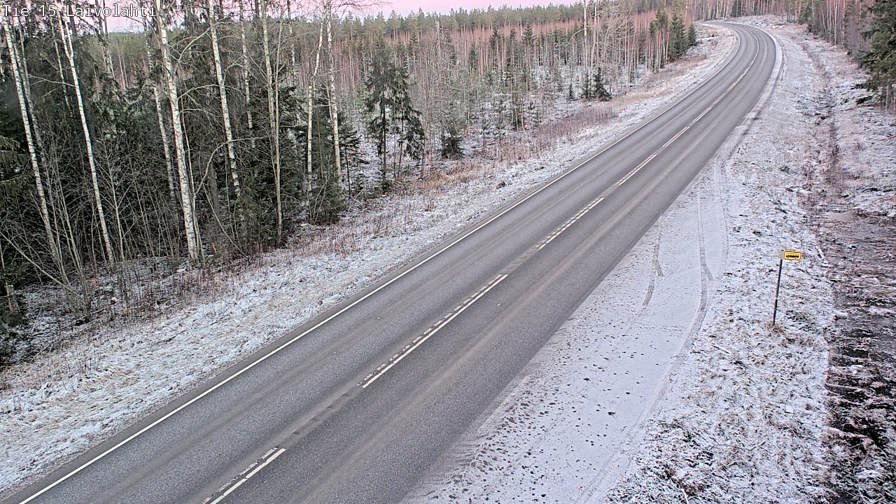 Kelikamerat Kuva Tie 15 Laivolahti, Mäntyharju, Etelä-Savo