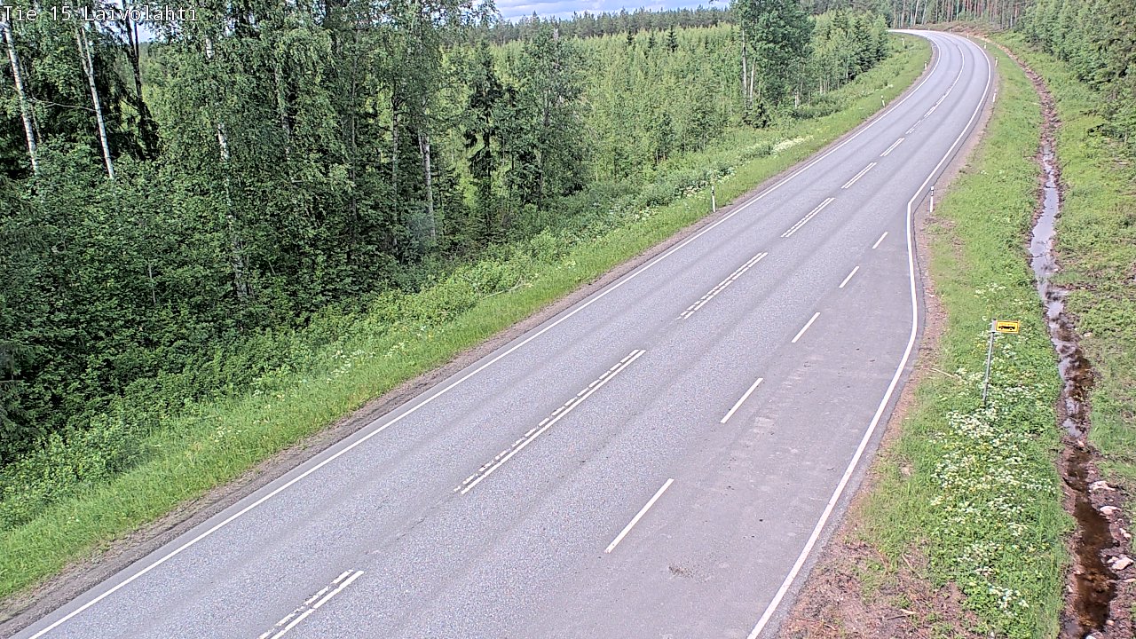 Kelikamerat Kuva Tie 15 Laivolahti, Mäntyharju, Etelä-Savo