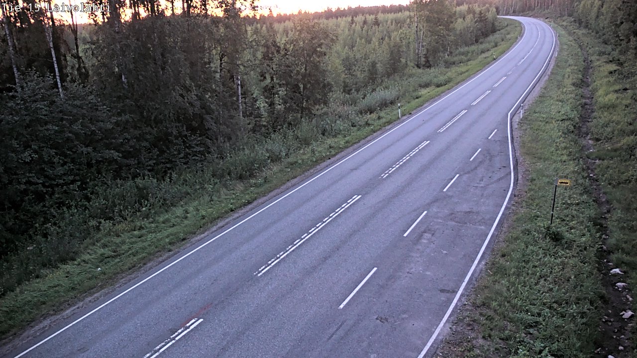 Kelikamerat Kuva Tie 15 Laivolahti, Mäntyharju, Etelä-Savo