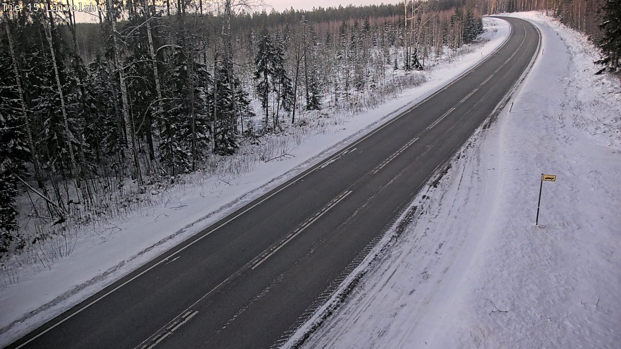Kelikamerat Kuva Tie 15 Laivolahti, Mäntyharju, Etelä-Savo
