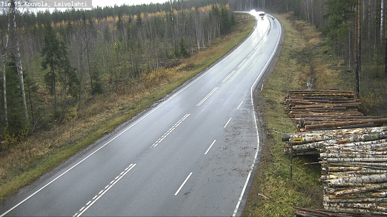 Weather Camera Image Road 15 Laivolahti, Mäntyharju, Etelä-Savo