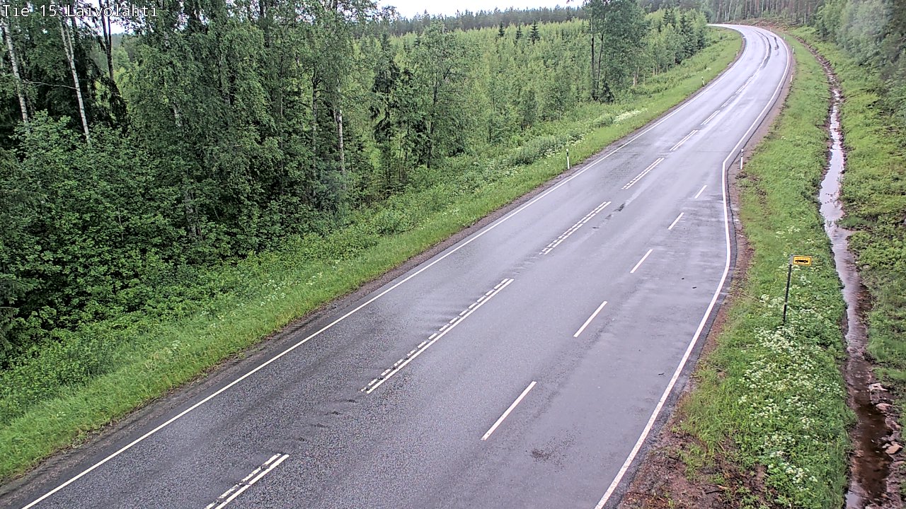 Kelikamerat Kuva Tie 15 Laivolahti, Mäntyharju, Etelä-Savo