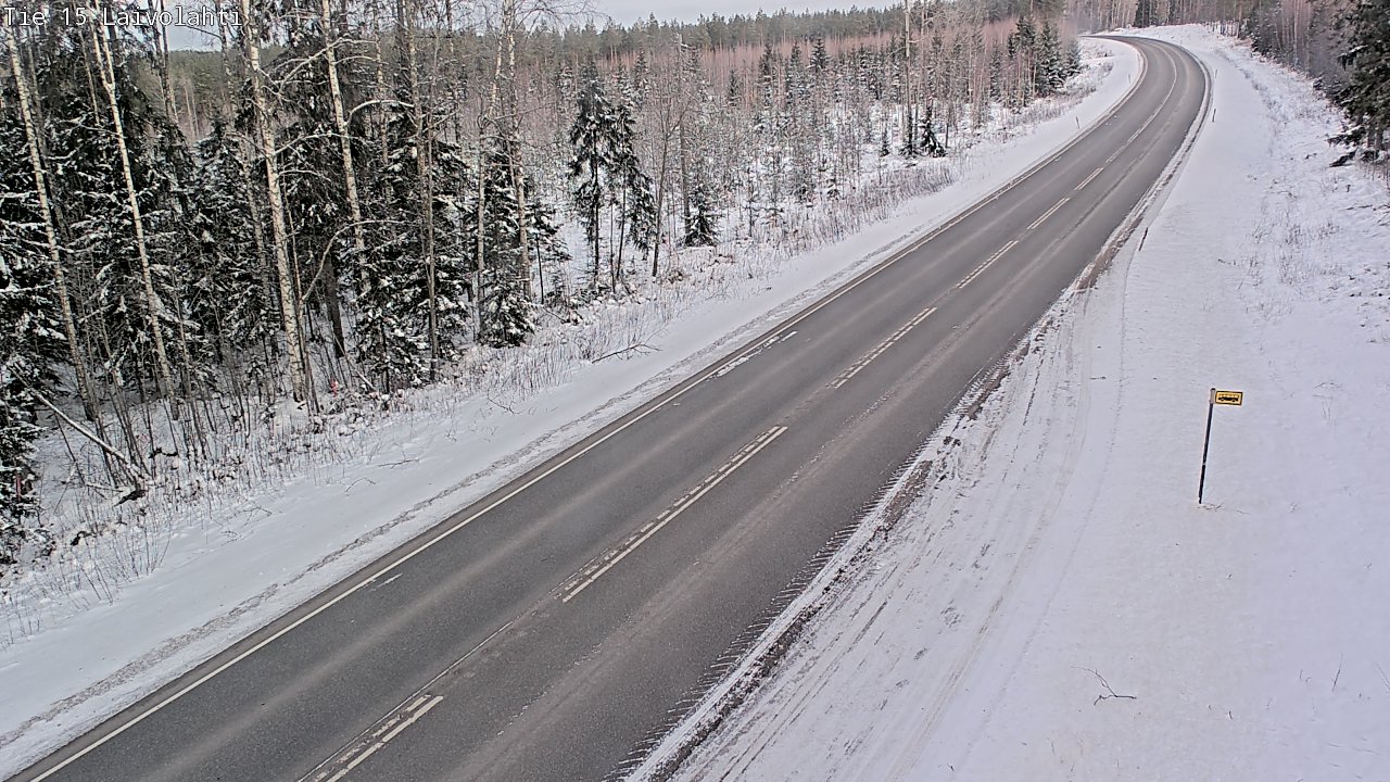 Kelikamerat Kuva Tie 15 Laivolahti, Mäntyharju, Etelä-Savo